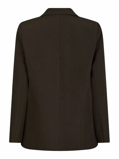 Francine Suit Blazer Dark Brown Neo Noir