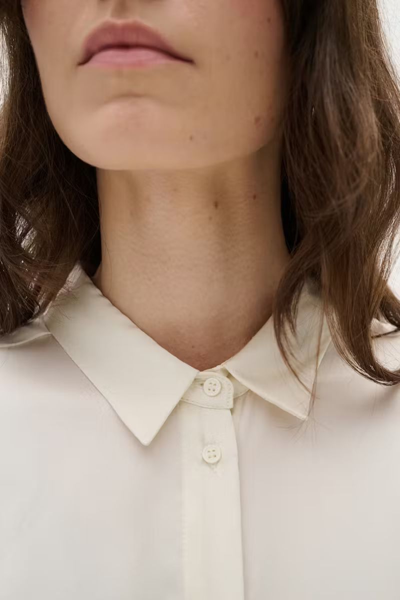 Leonore Shirt Premium Whisper White InWear
