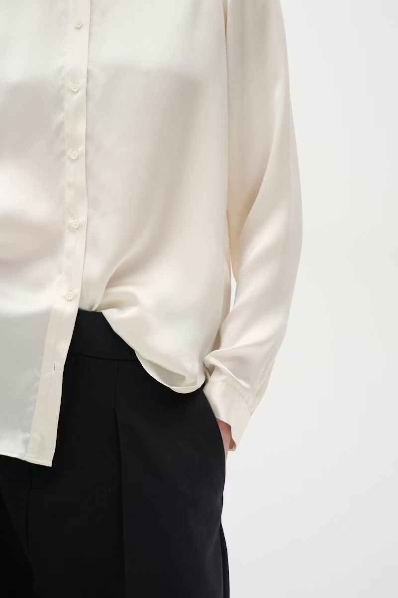 Leonore Shirt Premium Whisper White InWear