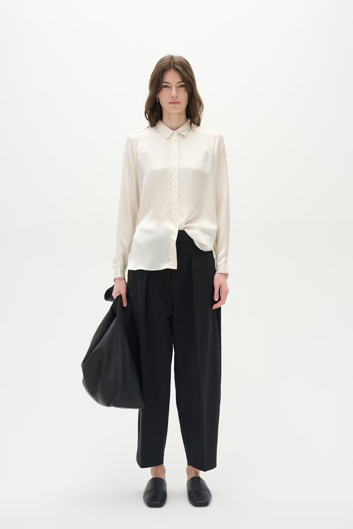 Leonore Shirt Premium Whisper White InWear