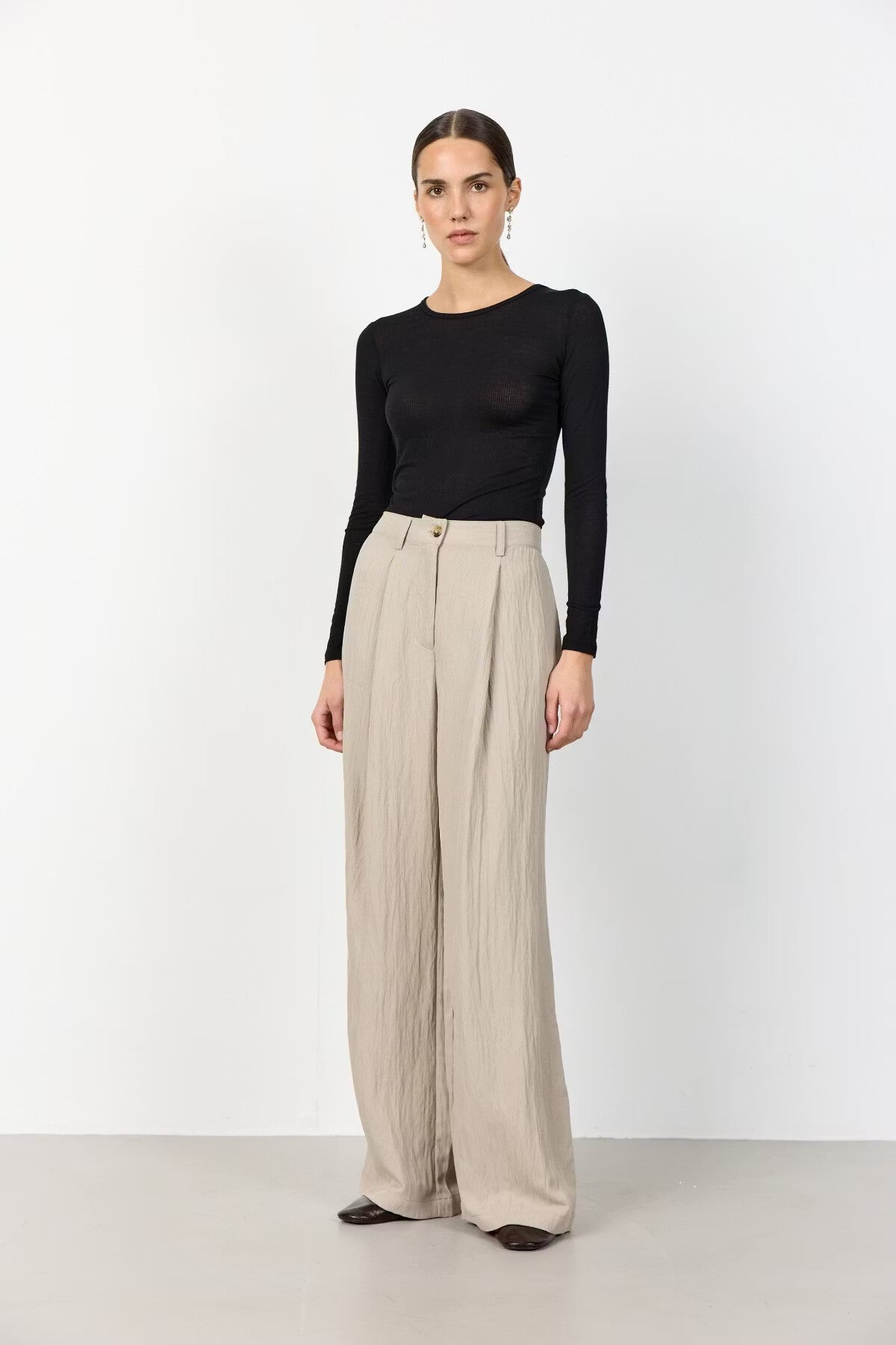 LR-Polka 2 Pants Sand Levete Room