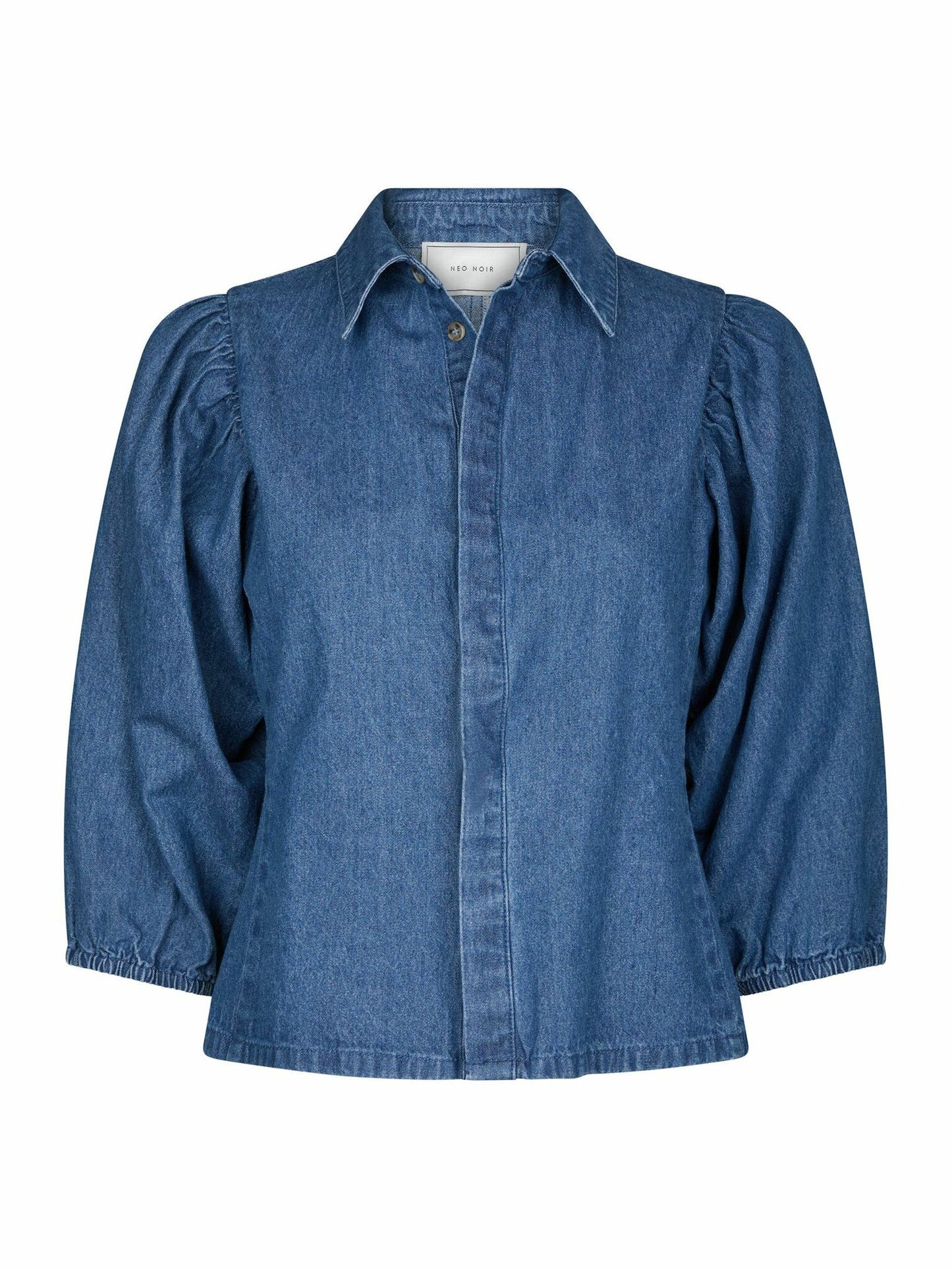 Wandana Denim Blouse Blue Neo Noir