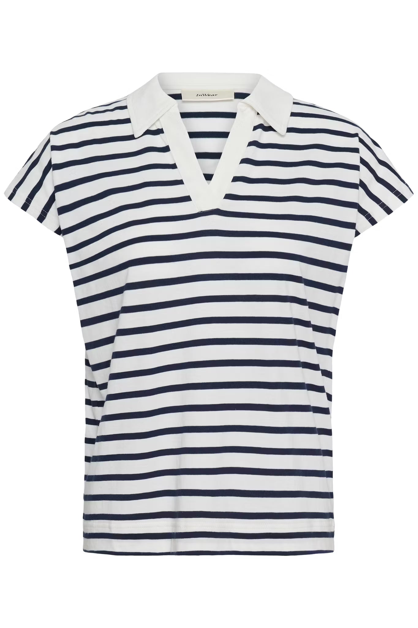 PfiaIW Polo T-shirt Maritime Slim Stripe