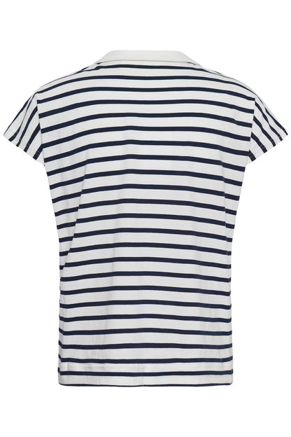 PfiaIW Polo T-shirt Maritime Slim Stripe