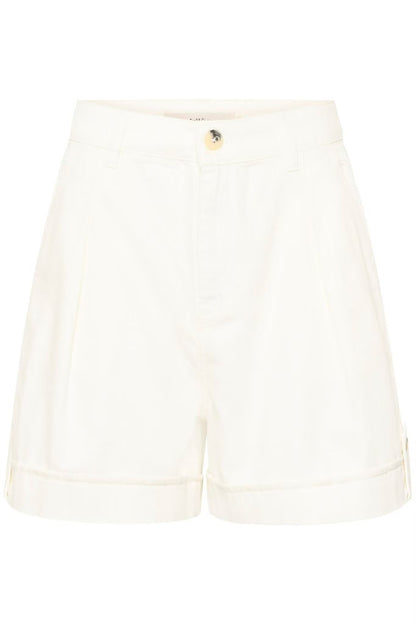EllyIW Denim Shorts Pure White InWear