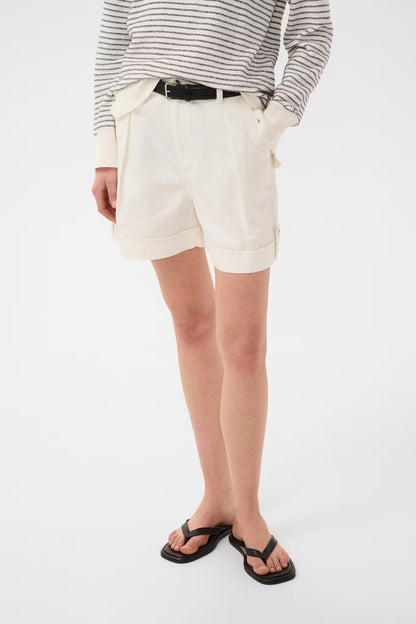 EllyIW Denim Shorts Pure White InWear
