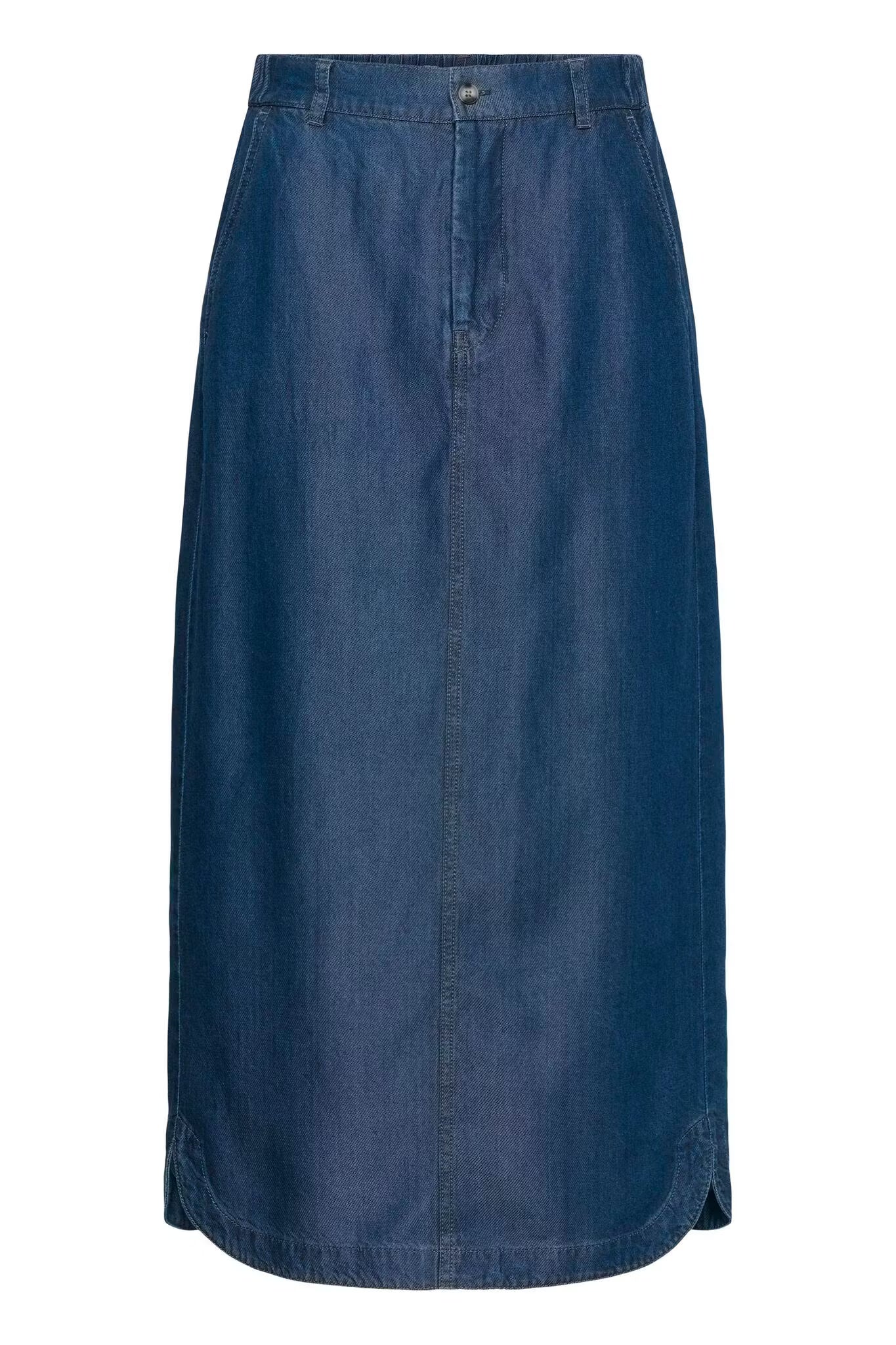 EloiseIW Skirt Dark Blue Denim InWear