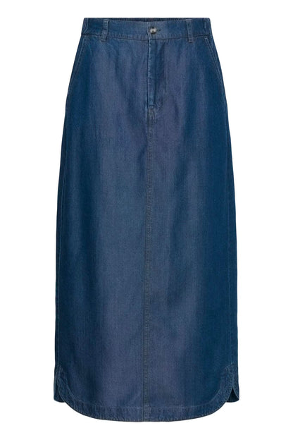 EloiseIW Skirt Dark Blue Denim InWear