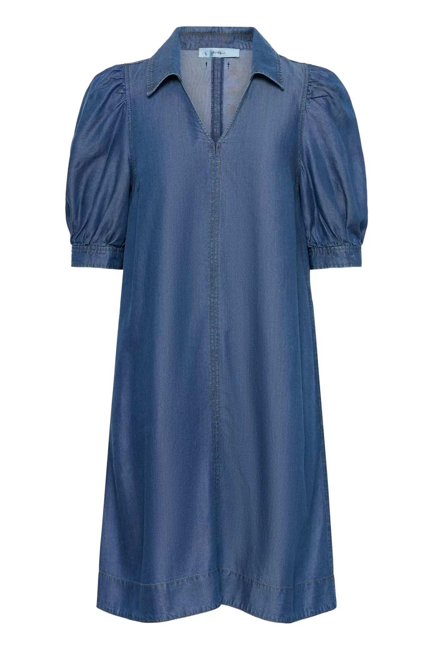 RachelIW Dress Dark Blue Denim InWear