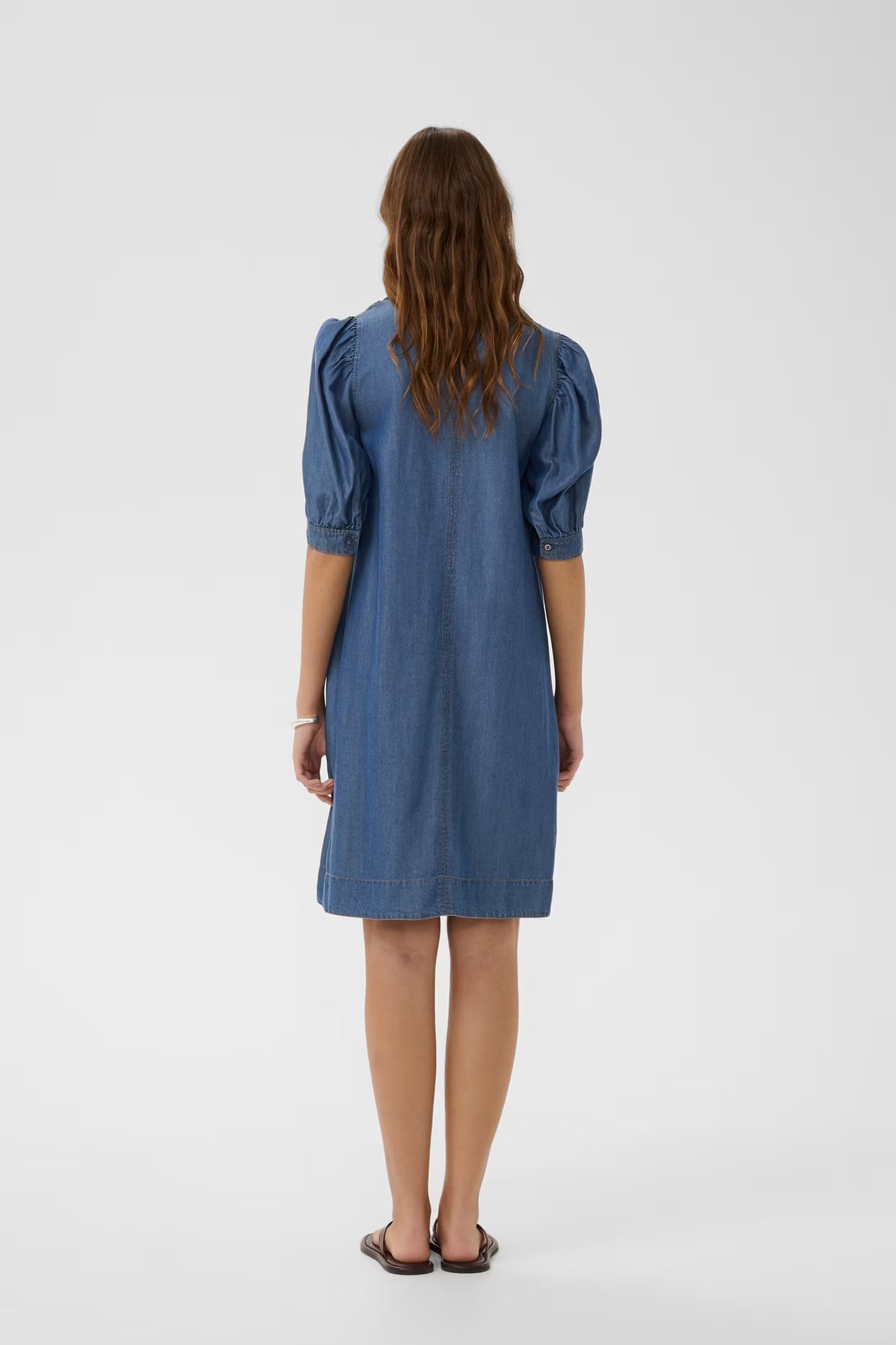 RachelIW Dress Dark Blue Denim InWear