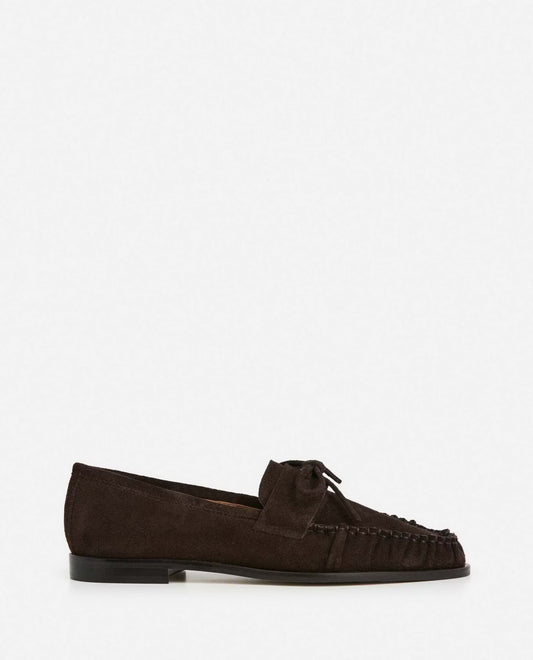 Dylan Suede Chocolate Flattered
