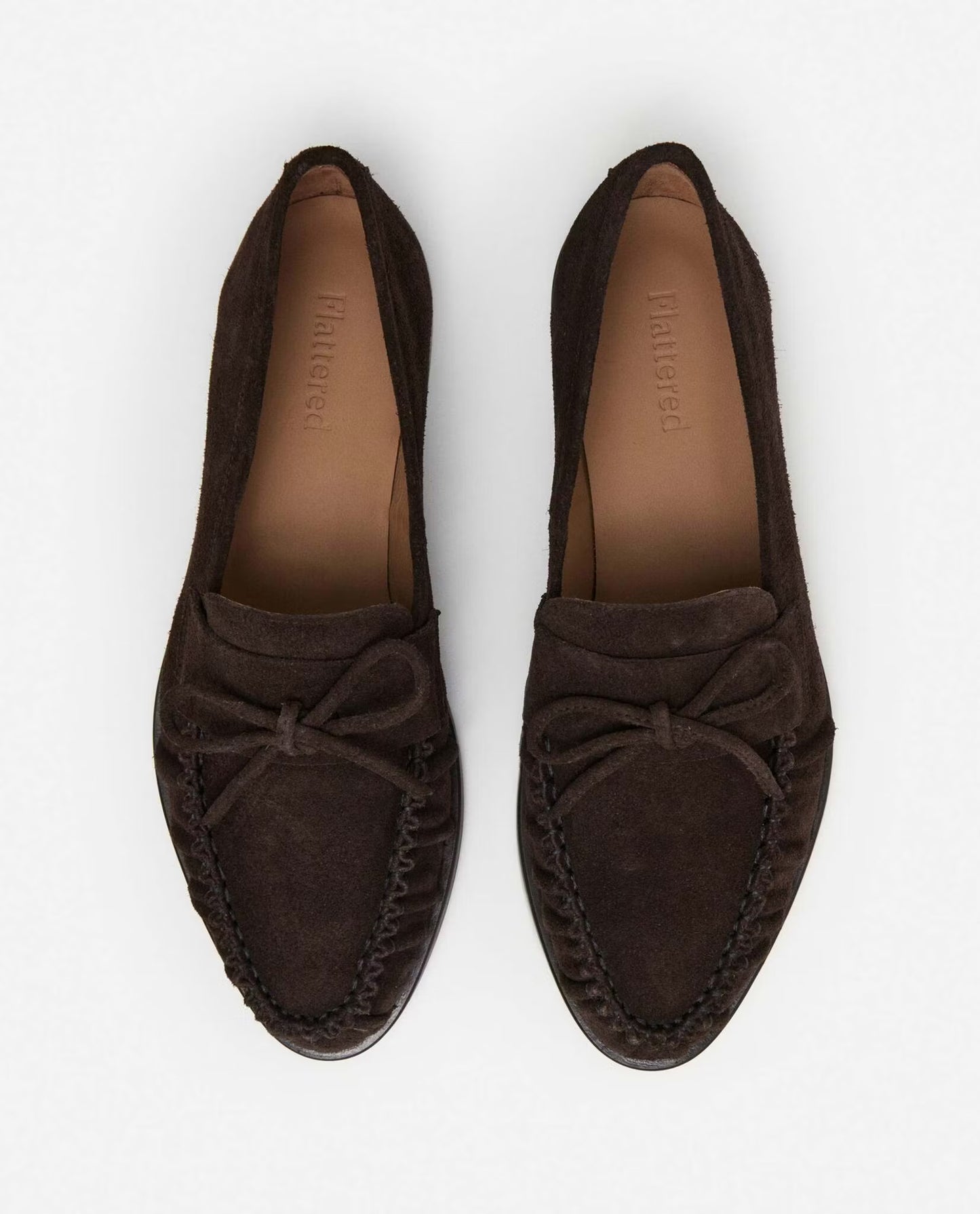 Dylan Suede Chocolate Flattered