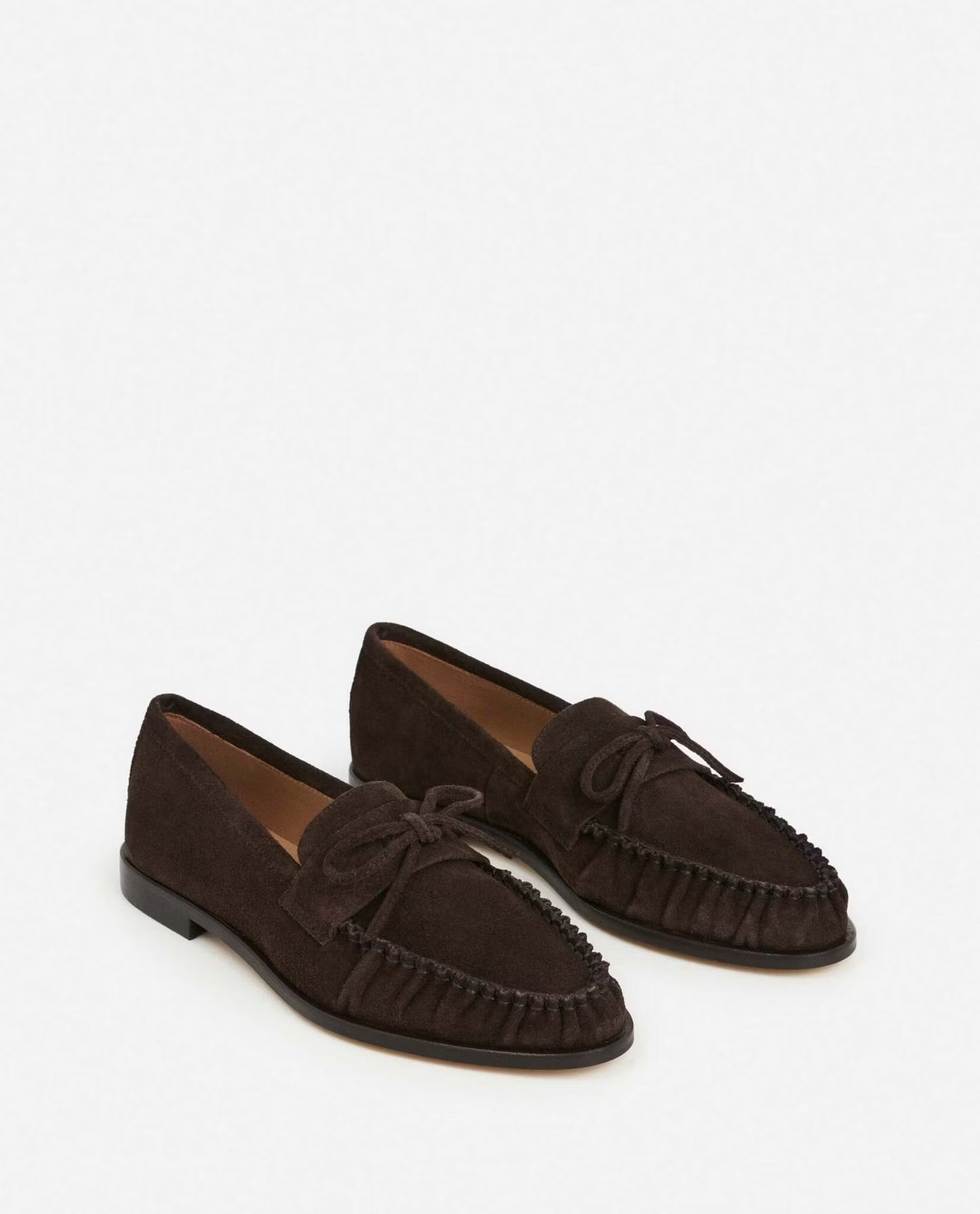 Dylan Suede Chocolate Flattered
