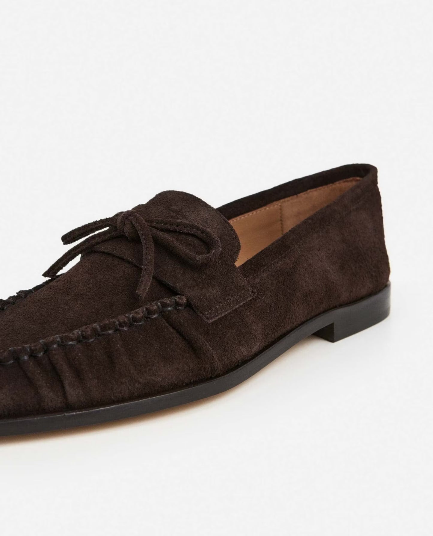 Dylan Suede Chocolate Flattered