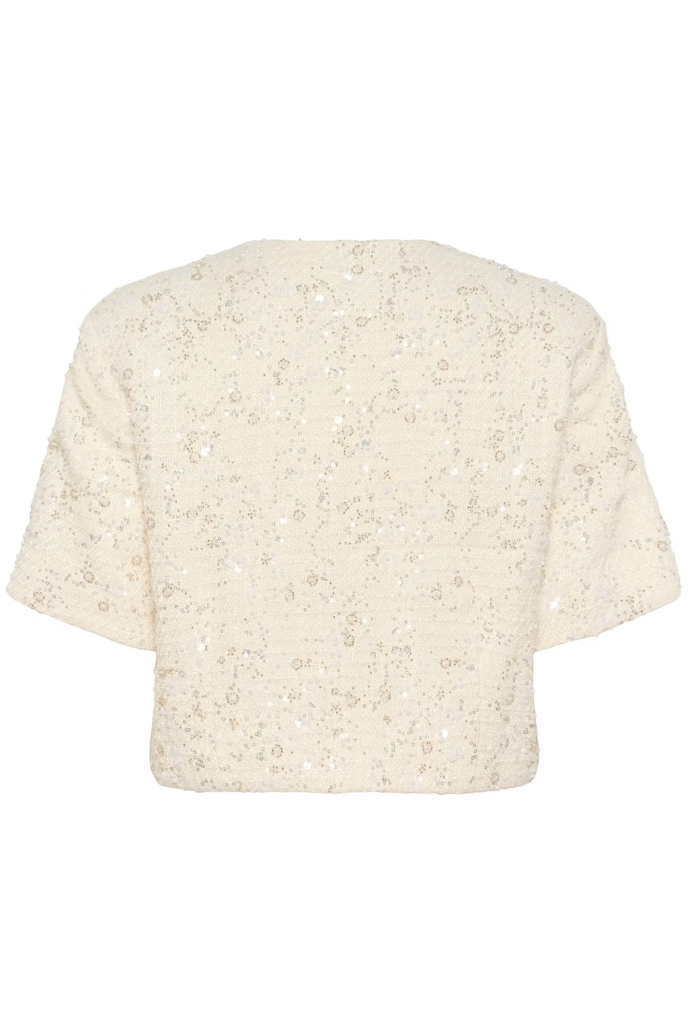 Chanaya SS Jacket Off White Pearls Gestuz