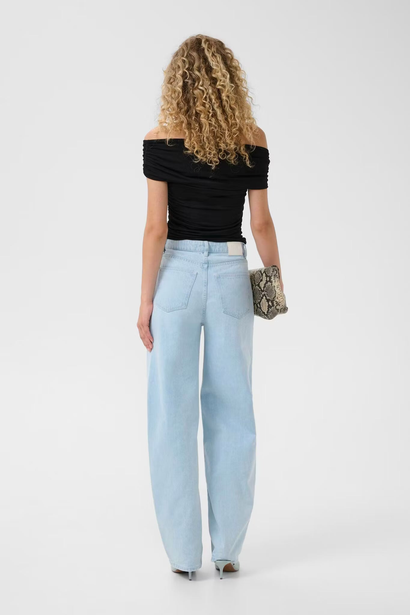 Laily Off Shoulder Top Black Gestuz