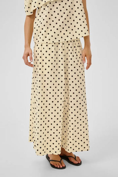 Nada Skirtpant Lemon Icing w Dots My Essential Wardrobe