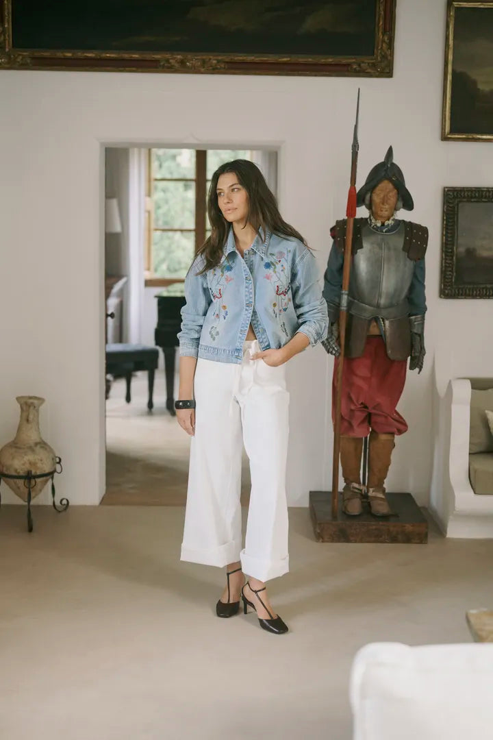 Tali Ami Jeans Spring Gardenia Culture