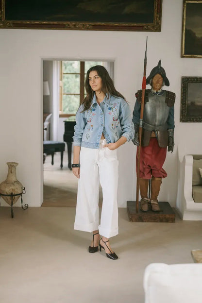 Tali Ami Jeans Spring Gardenia Culture