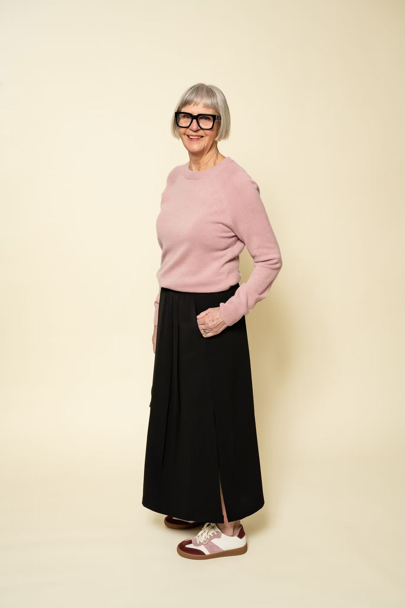 Boston O-Neck 6304 Orchid Haze Mel Samsoe Samsoe