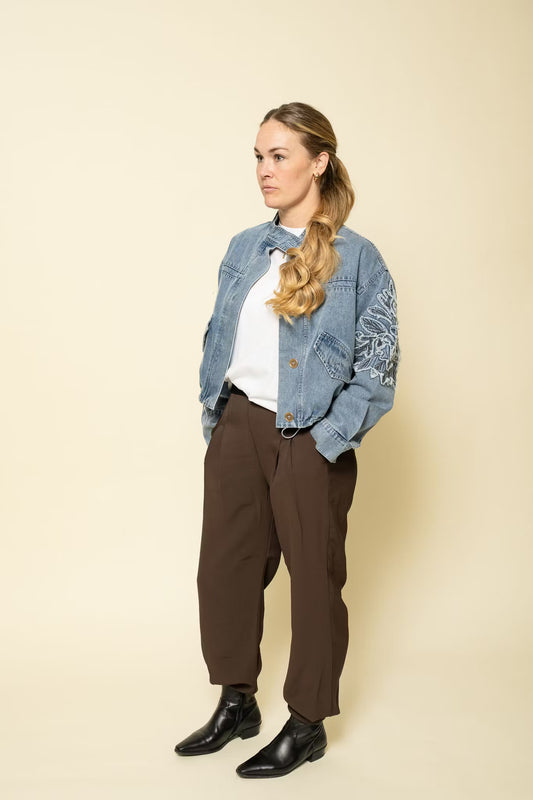 SallieGO Jacket Denim Blue Gossia
