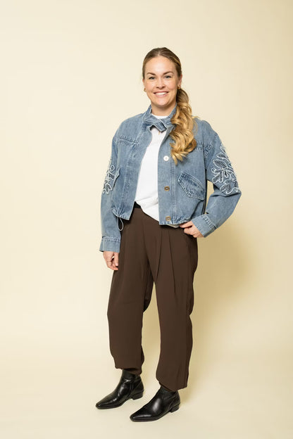 SallieGO Jacket Denim Blue Gossia