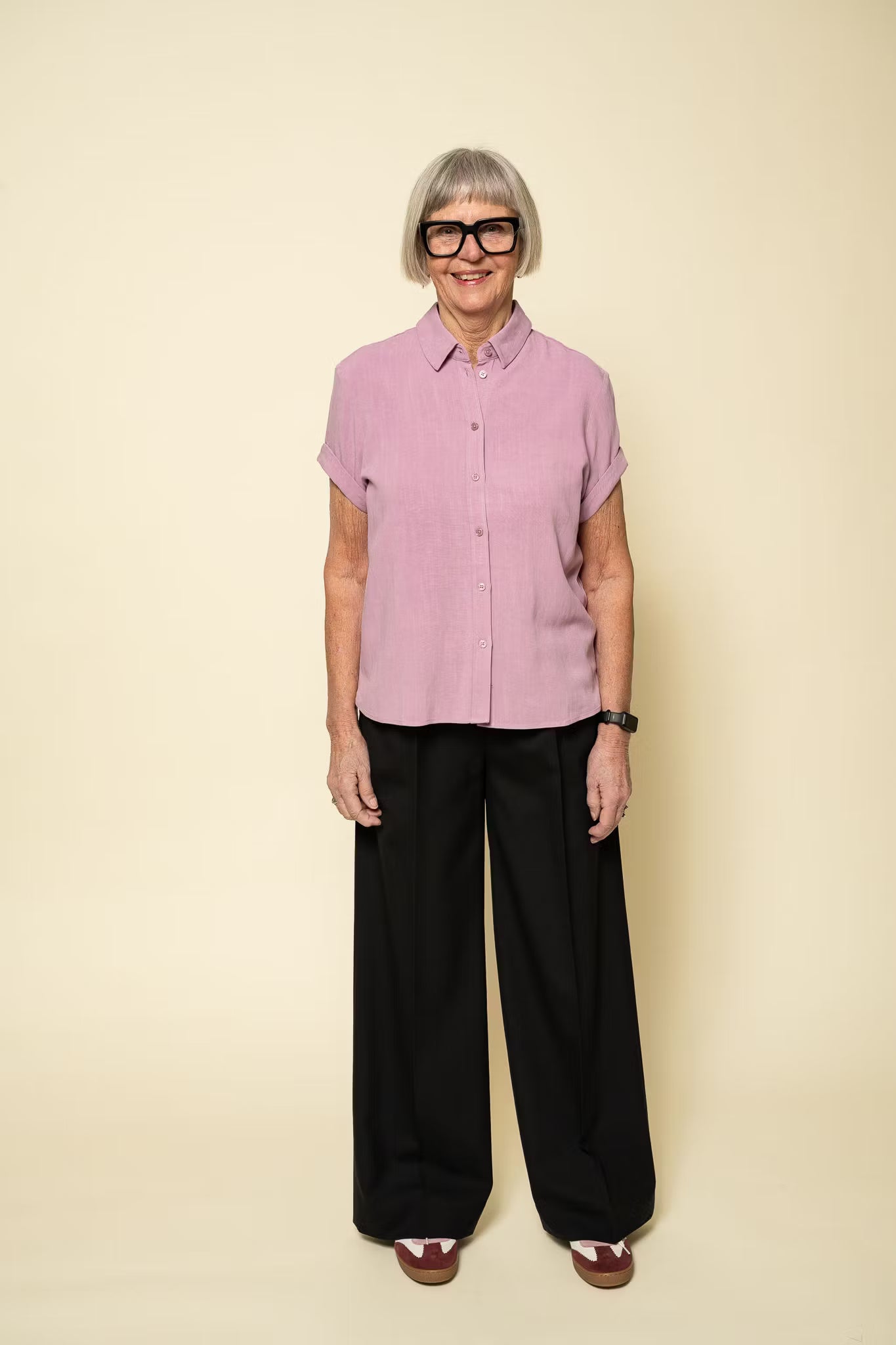 Samajana ss shirt 15938 Orchid Haze Samsoe Samsoe