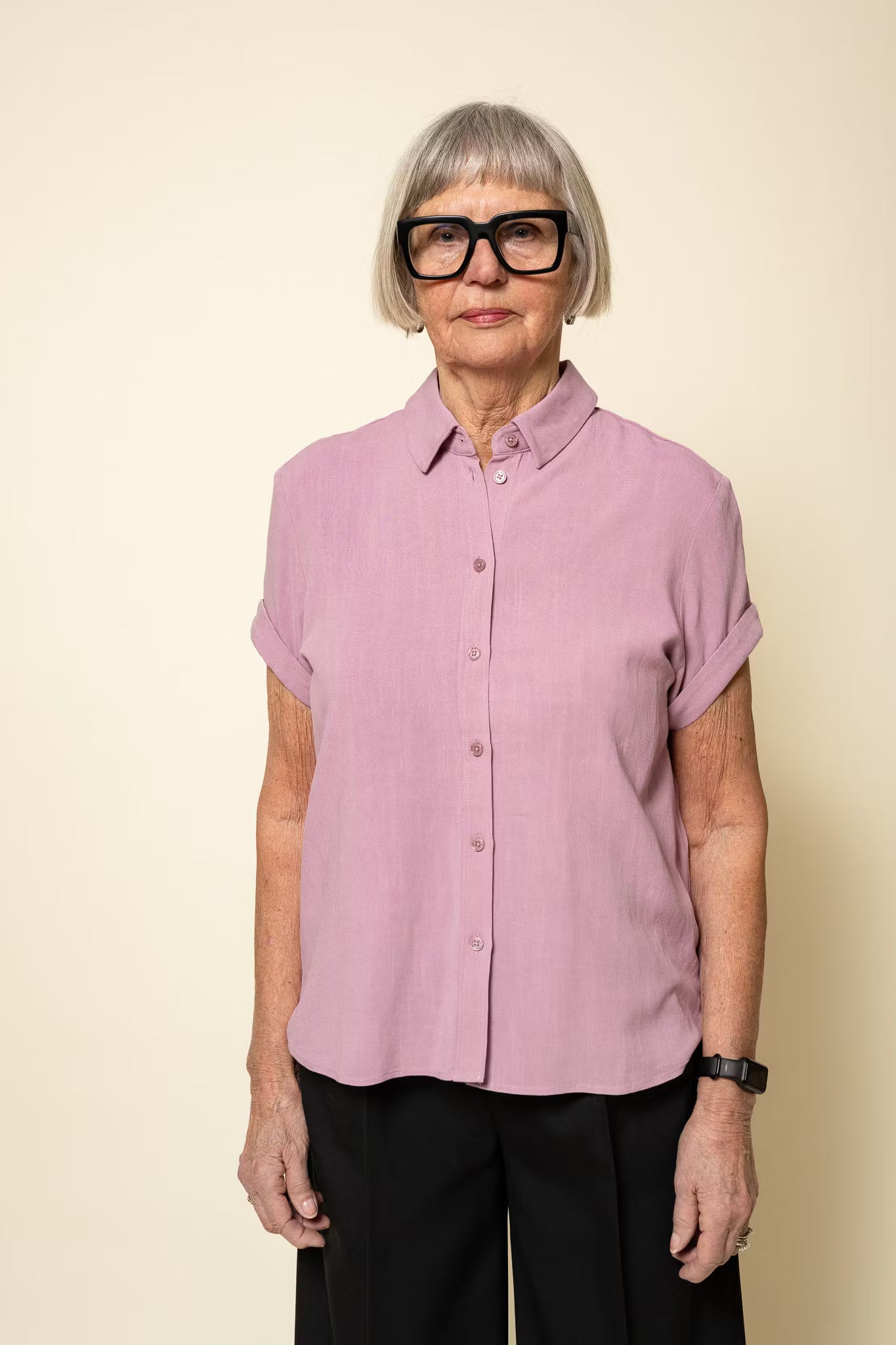 Samajana ss shirt 15938 Orchid Haze Samsoe Samsoe