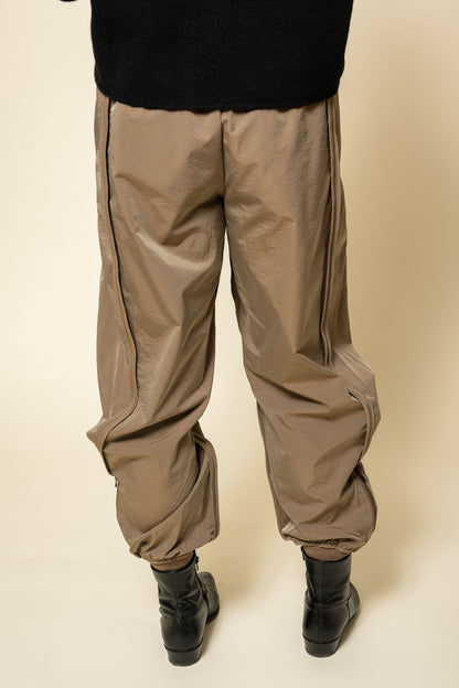 MollieGO Pants Dark Camel Gossia