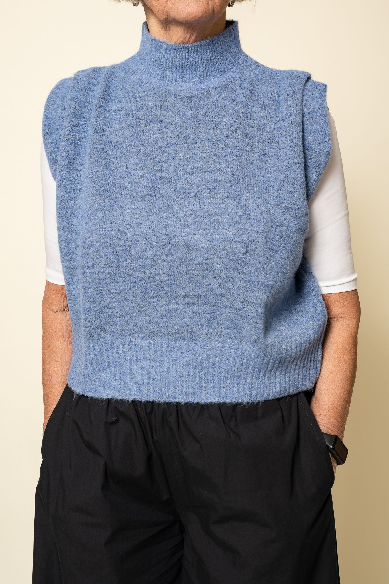WiwicaGO Top Blue Melange Gossia