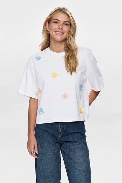 Fleura Long T-shirt Skyway Nümph