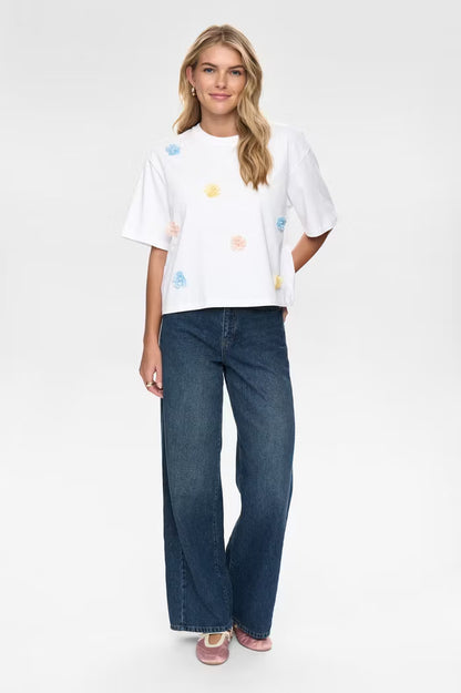 Fleura Long T-shirt Skyway Nümph