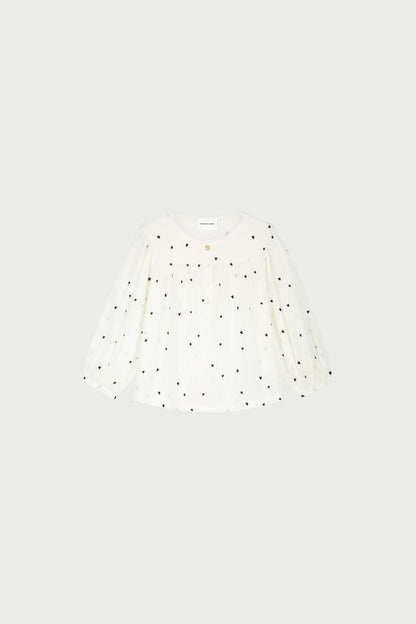 Bindi Top Cosy White/Black Fabienne Chapot