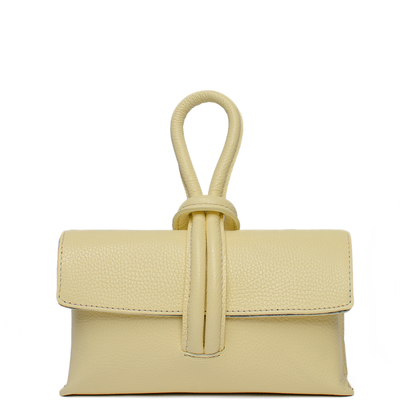 Barletta Clutch Pastel Yellow Latalia
