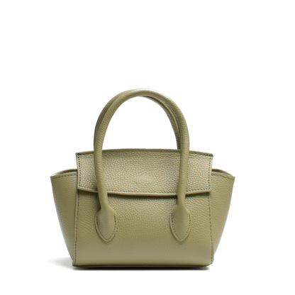 Bari Leather Bag Matcha Latalia