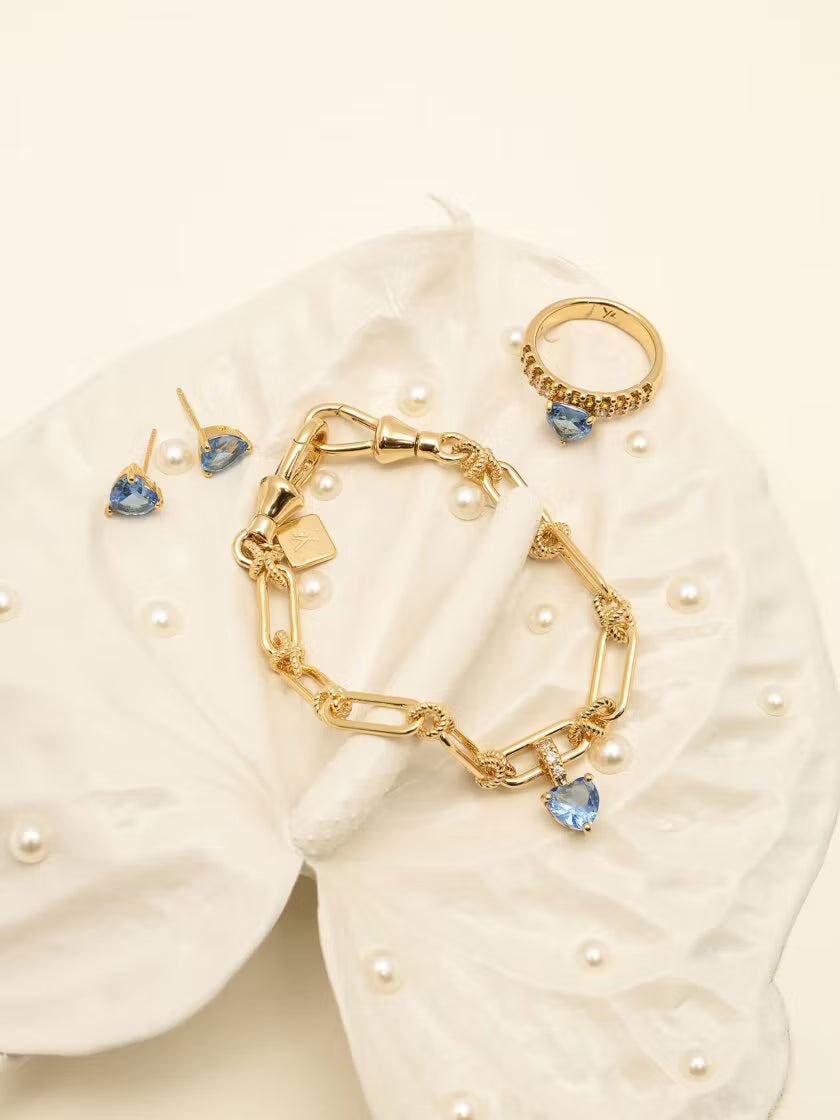 Venus Stud Bluebell Ylva Li