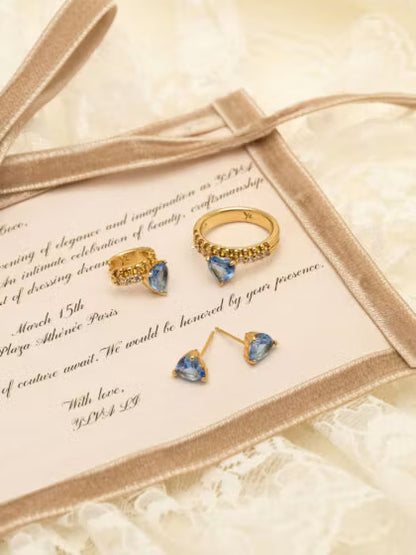 Venus Stud Bluebell Ylva Li