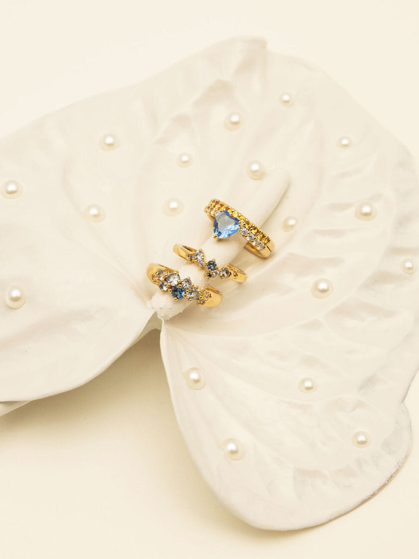 Venus Ring Bluebell Ylva Li