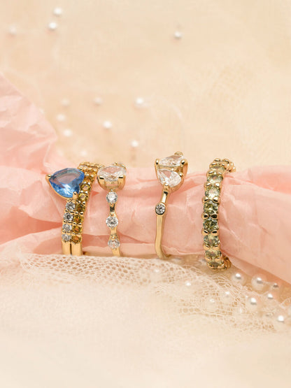 Venus Ring Bluebell Ylva Li