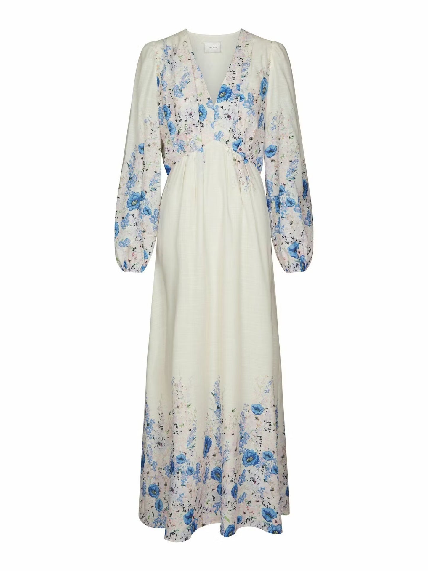 Silfi Vintage Flower Dress Off White Neo Noir