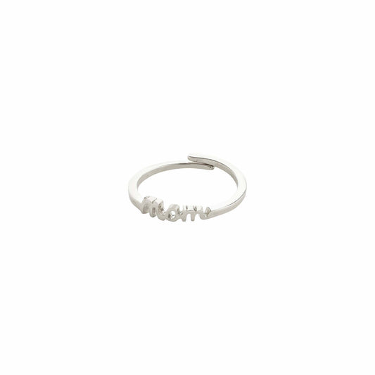 Lulu Mom Ring Silver Pilgrim