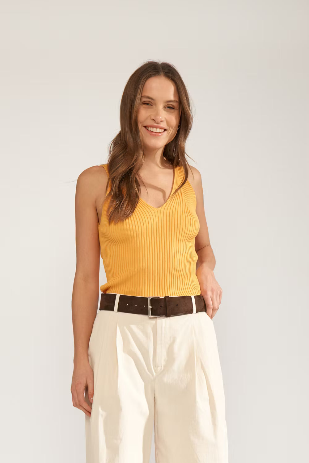Cerys Cropped Top Marigold Nümph
