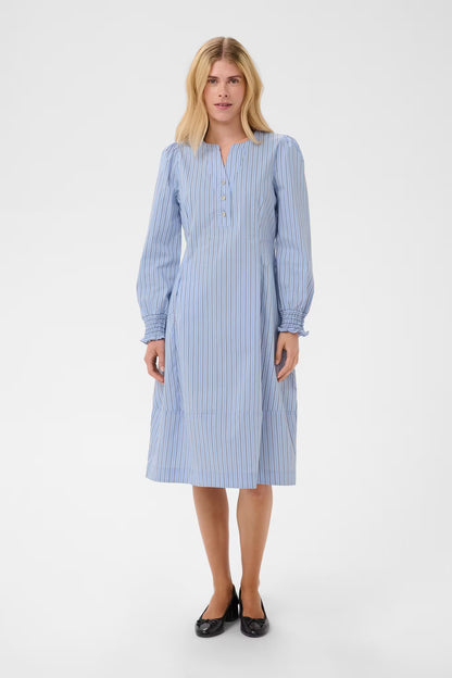 Art Dress Blue Stripe Culture