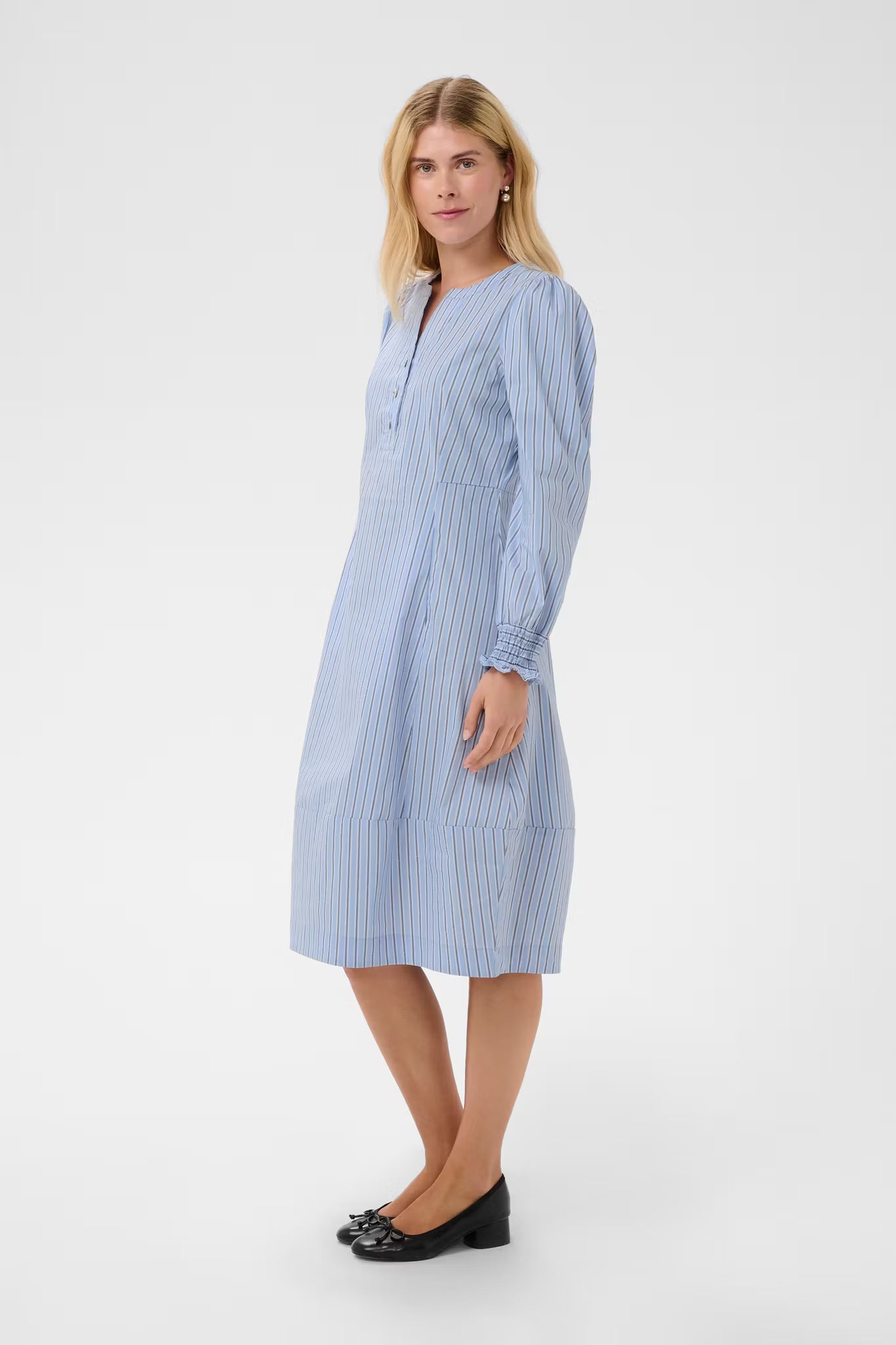 Art Dress Blue Stripe Culture