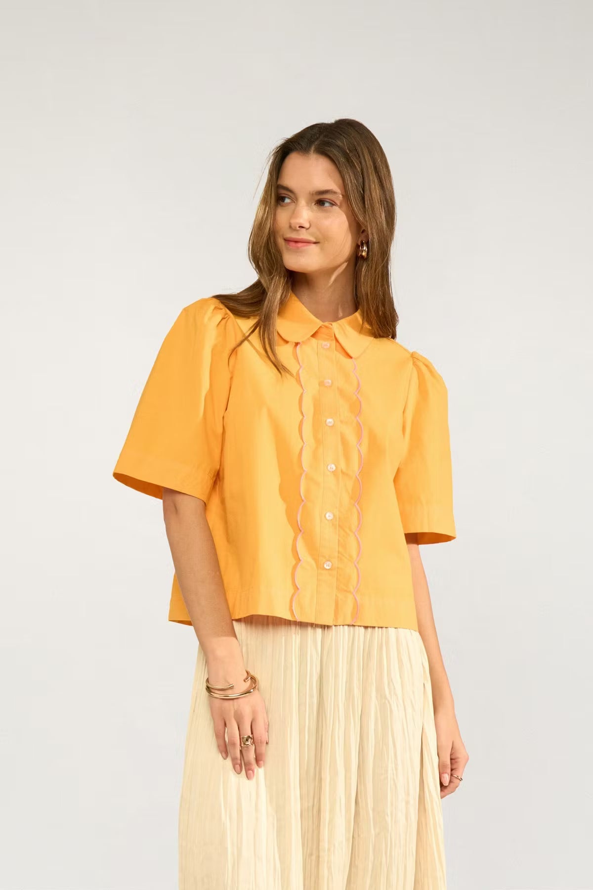 Sienna Shirt Marigold Nümph