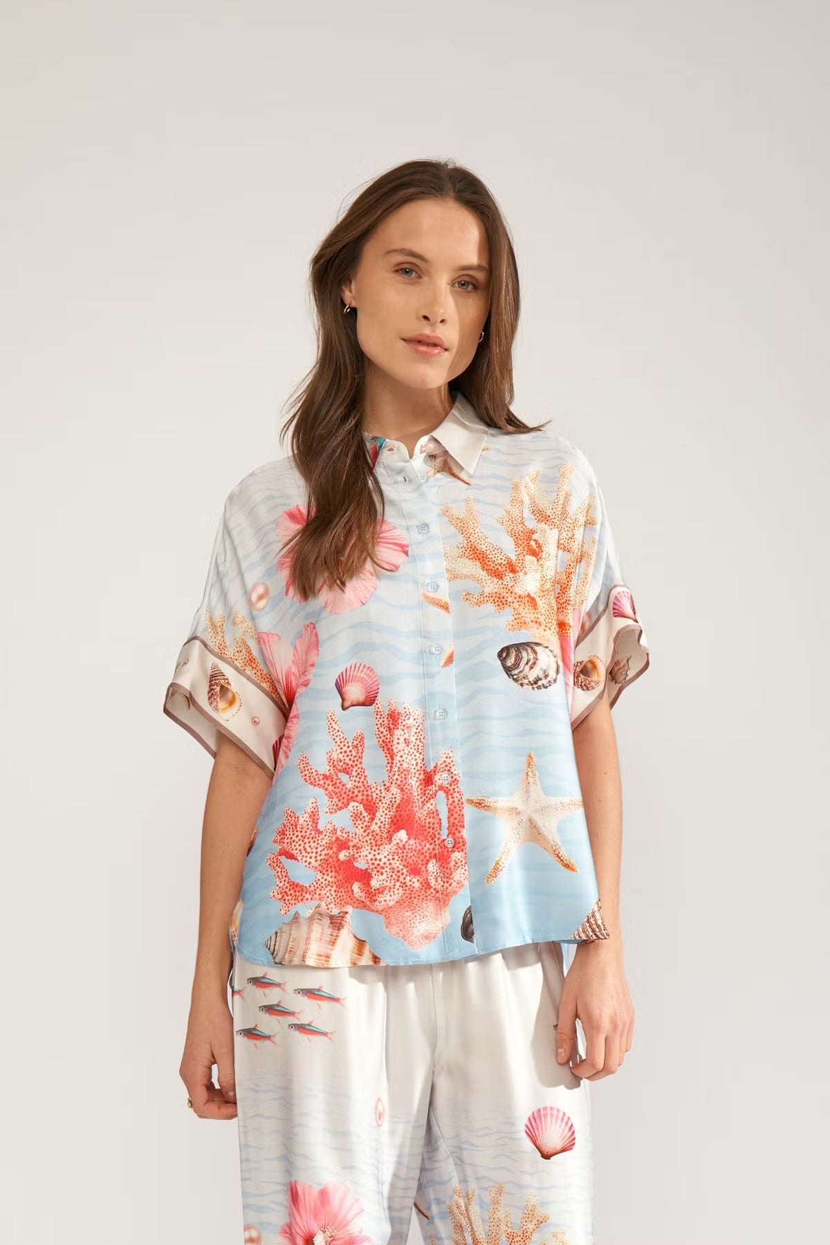 Oceana Sleveless Shirt Skyway Nümph