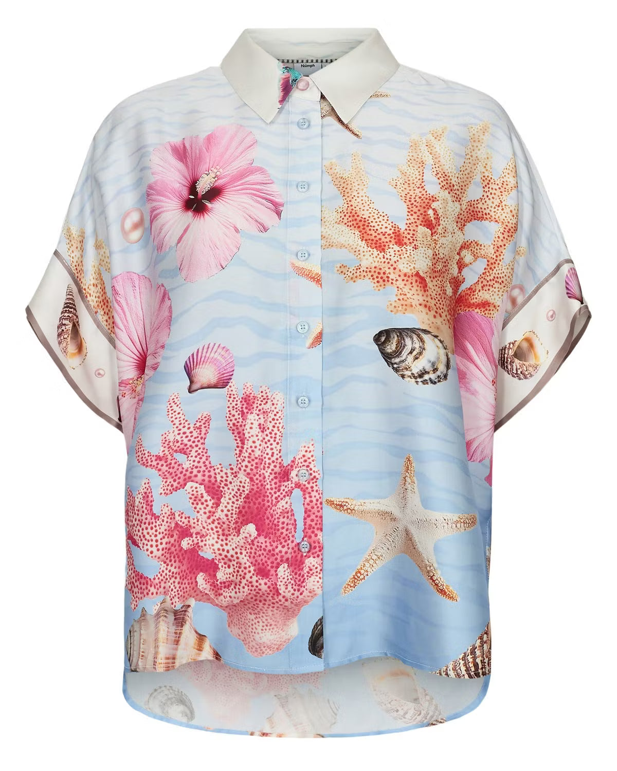 Oceana Sleveless Shirt Skyway Nümph