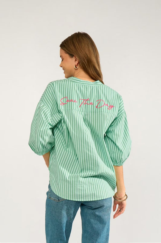 Seanne Shirt Absinthe Green Nümph