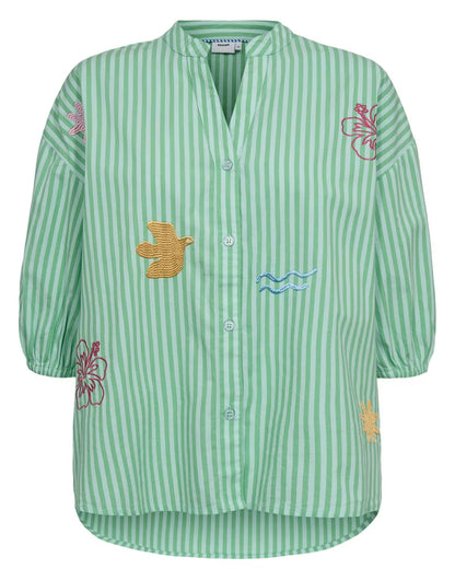 Seanne Shirt Absinthe Green Nümph