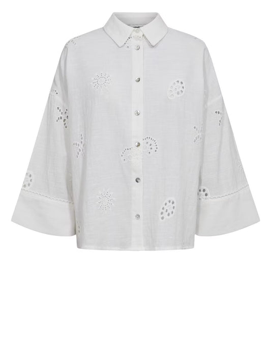 Marielle SS Shirt Bright White Nümph